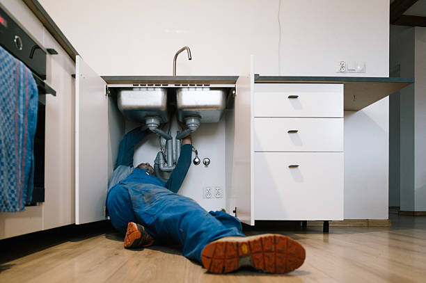 Professional Drain Cleaning technician working in North Manchester, IN